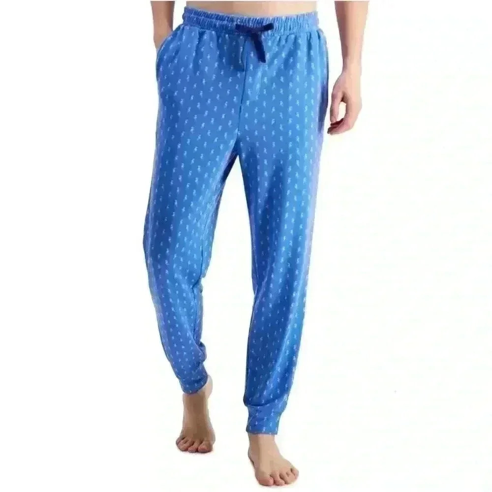Club Room Men's Lightweight Flamingo Jogger Pajama Pants, Mens XL